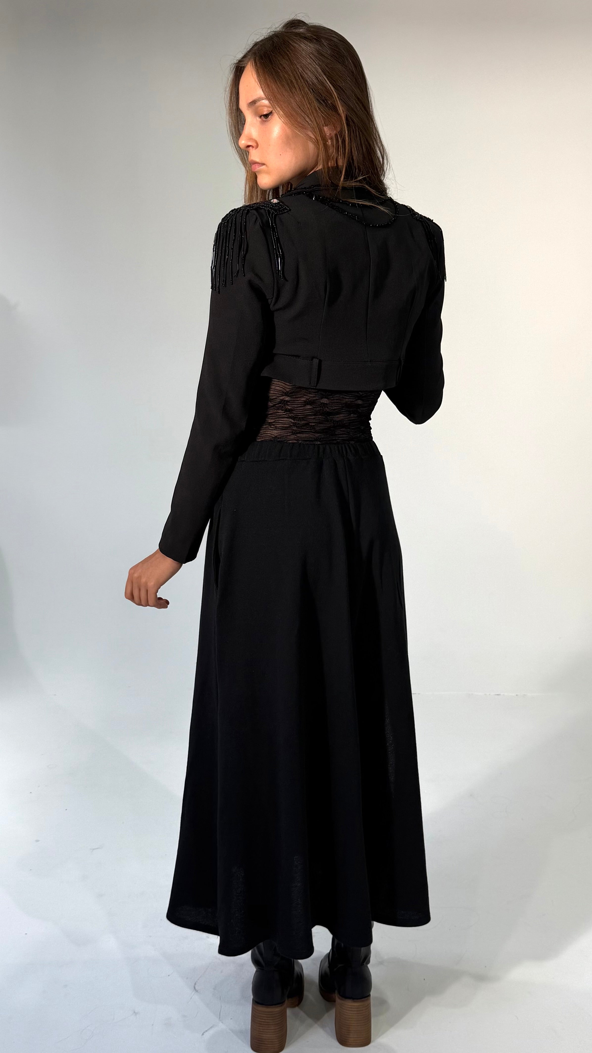 Maxi Skirt- Solid Color- 2 Color Options- Two Style Options
