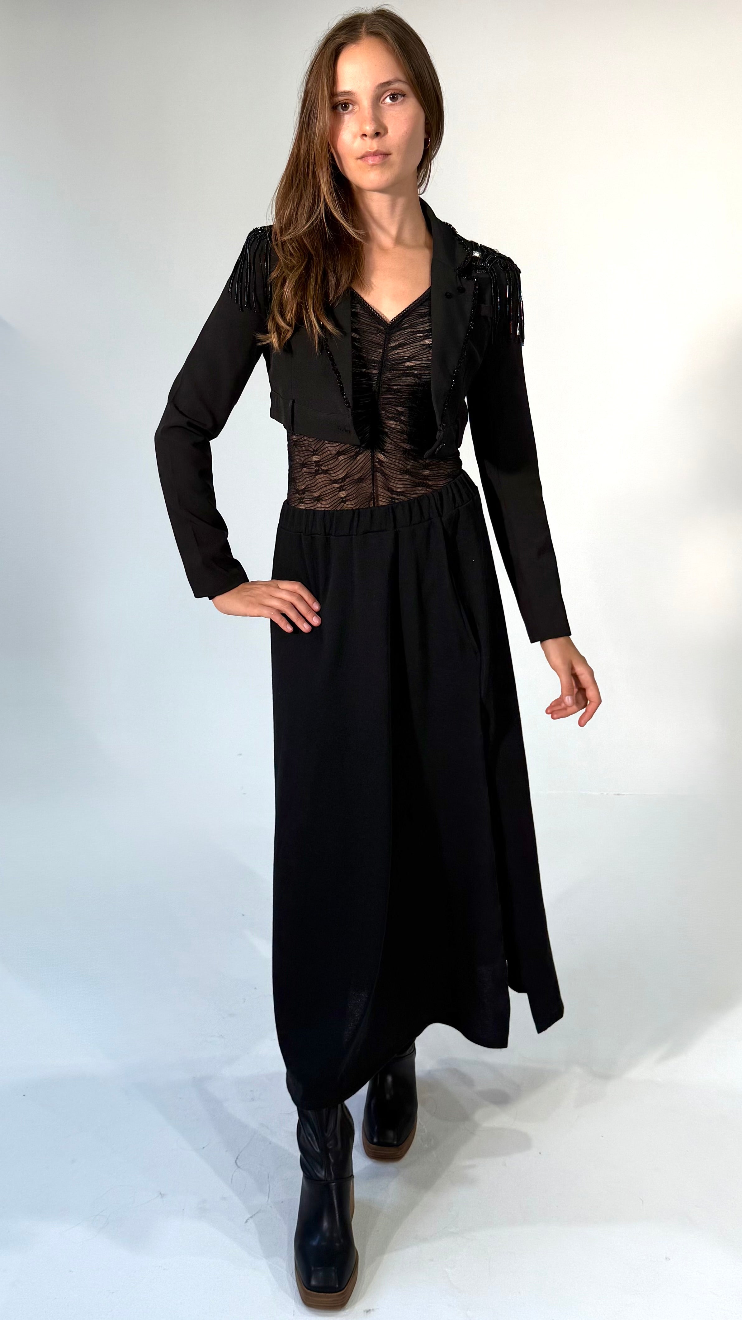 Maxi Skirt- Solid Color- 2 Color Options- Two Style Options