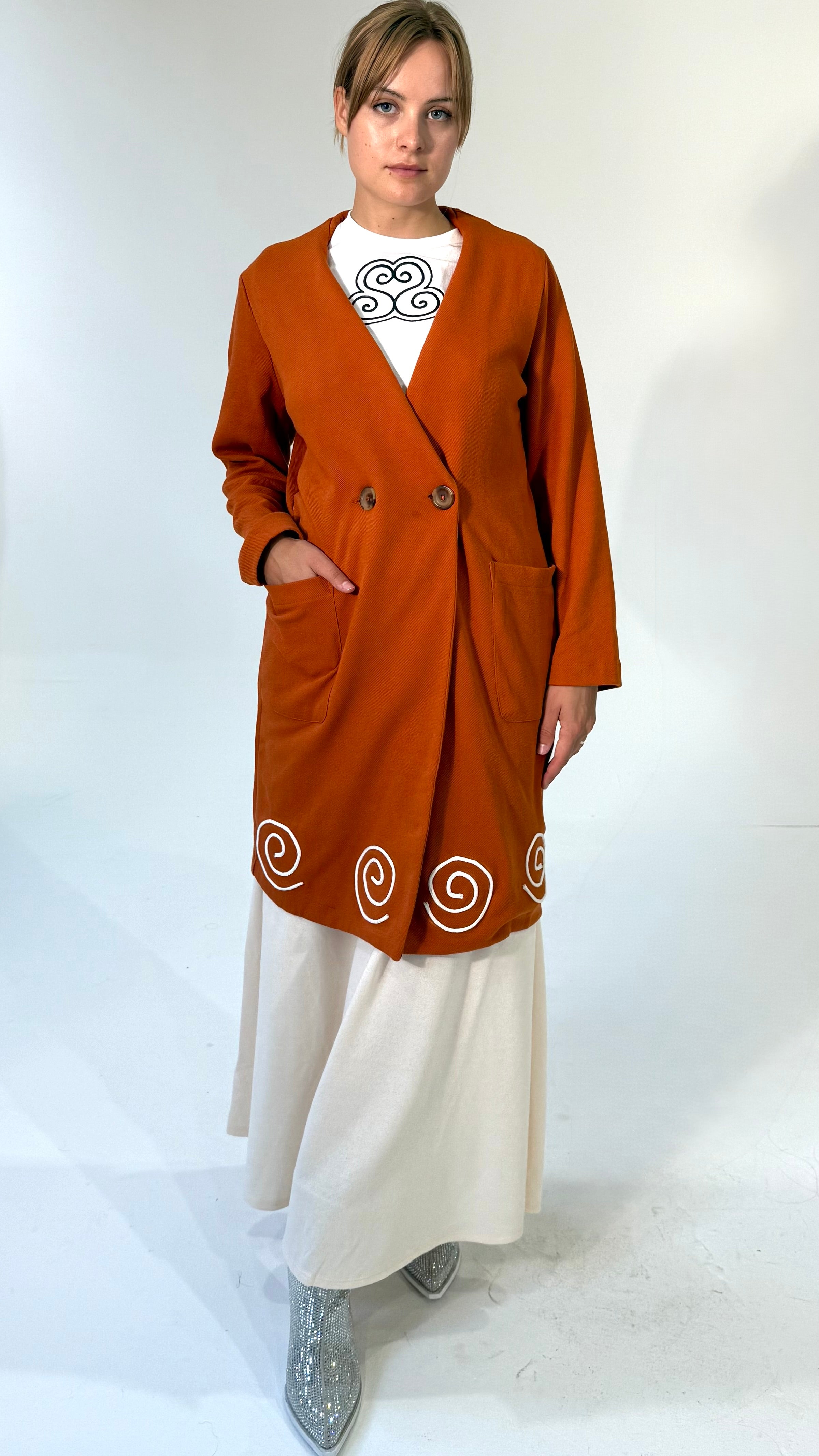 Maxi Skirt- Solid Color- 2 Color Options- Two Style Options