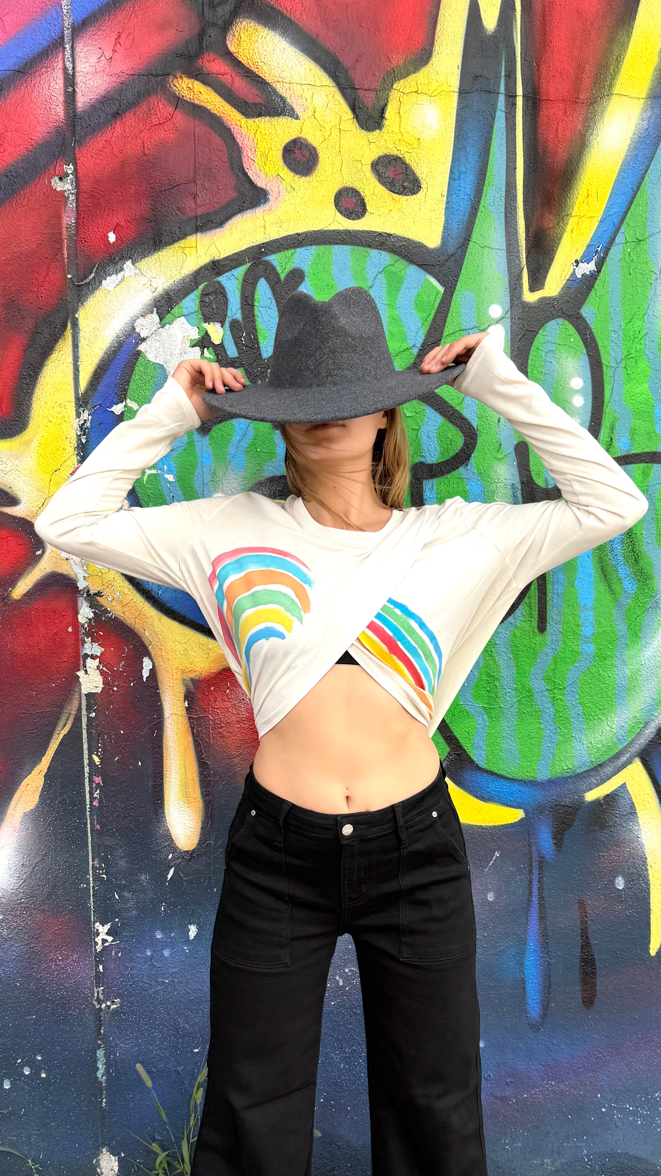 Vegan Felt Rancher Hat- Charcoal- Custom options soon.